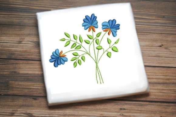 Beautiful Blue Flowers Bouquet