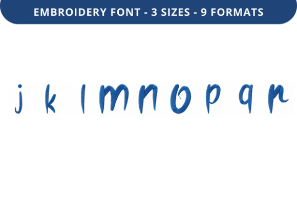 Cat Claws Font J to R: A Playful, Festive Embroidery Font for Holiday Gifts