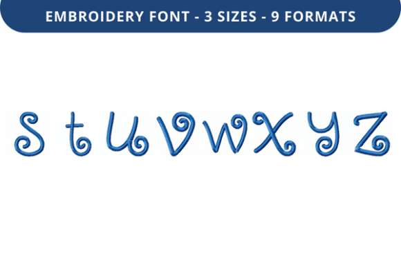 Cherry Frosting Font S to Z