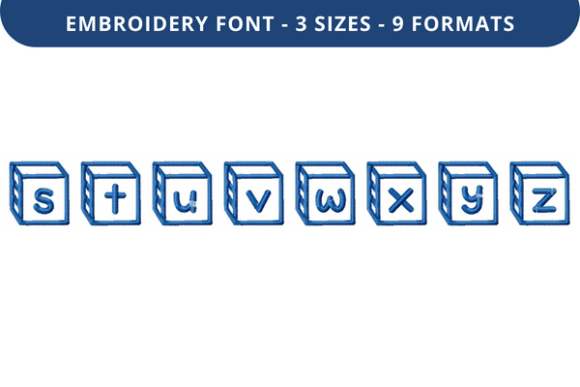 Corner Block Font S to Z Review