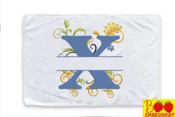 Floral Letter X: A Thoughtful Monogram for Meaningful Gifts