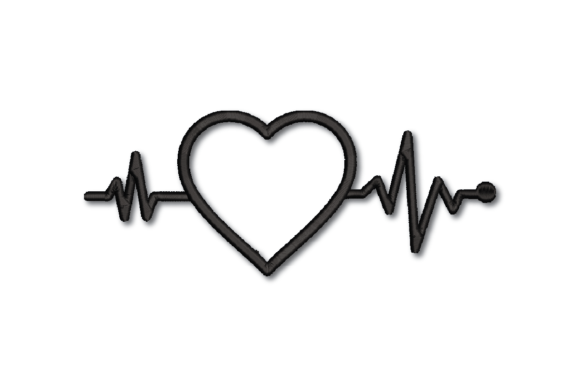 Heart Beat: A Tender Embroidery Design for Meaningful Gifts