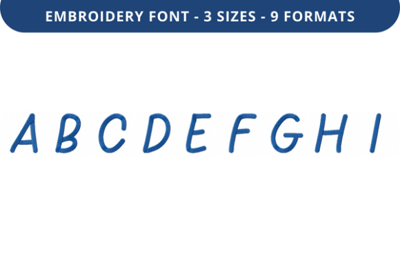 Quiet Dindle Font a to I: A Seasonal Embroidery Review