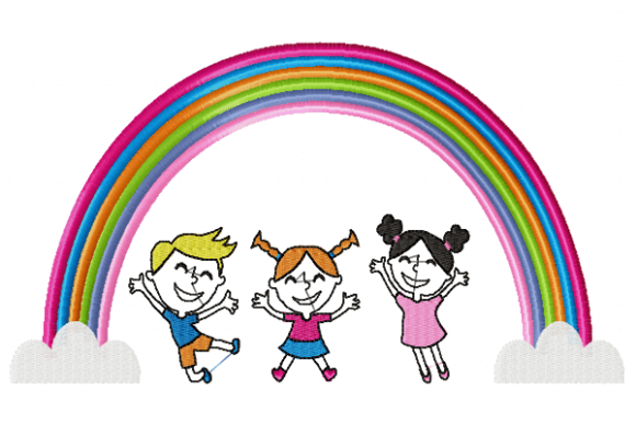 Rainbow with Children: A Smart Choice for Small Business Merch