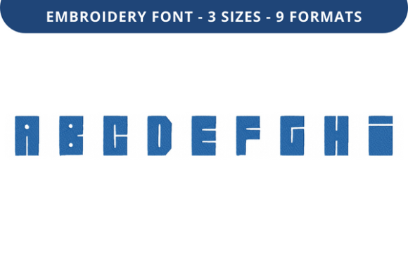 Rogue Fleet Font a to I: A Designer’s Real-World Embroidery Review
