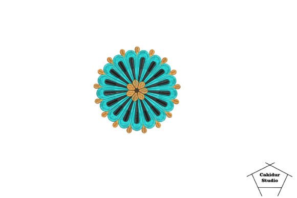 Second Zen Flower: A Thoughtful Embroidery Choice for Meaningful Gifts
