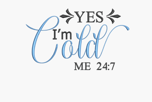 Winter Quote: A Playful, Cozy Embroidery Staple